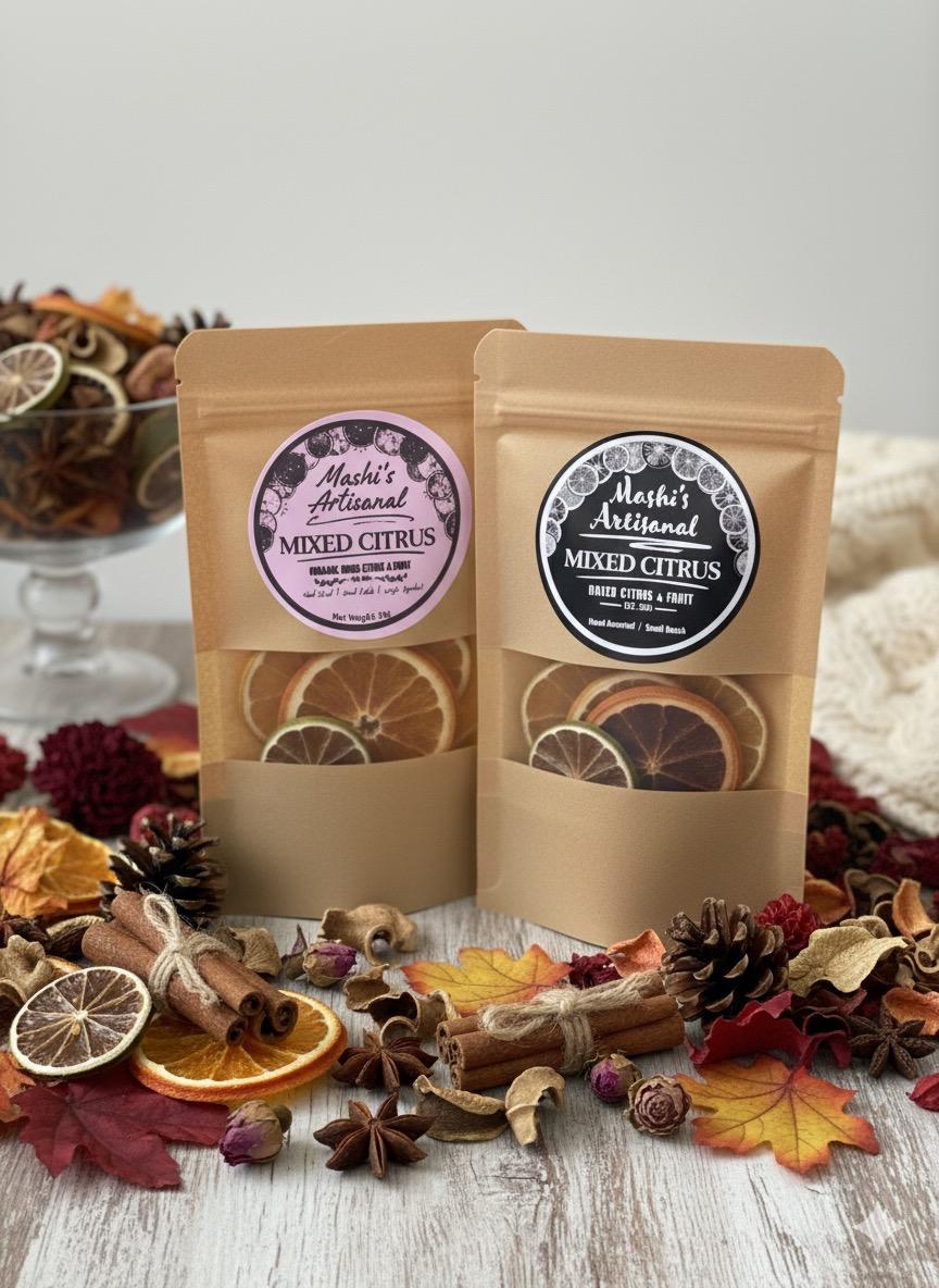 Mixed Citrus Wheels (25g)